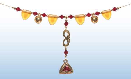 Purim Holiday Necklace 1